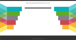 Desktop Screenshot of highestpayingaffiliateprograms.com