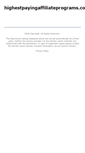 Mobile Screenshot of highestpayingaffiliateprograms.com